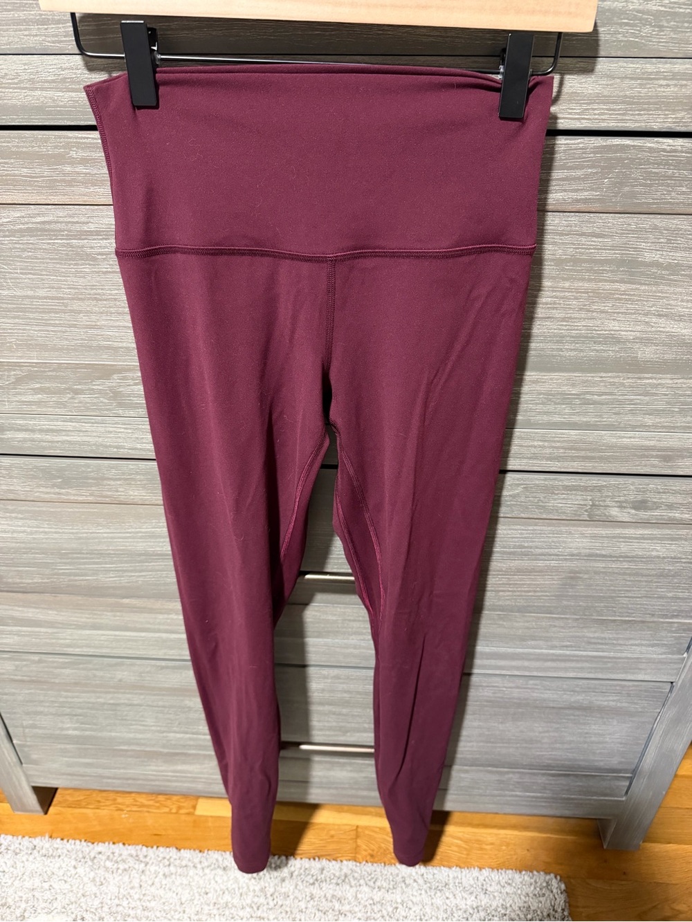 Lululemon align leggings size 6 in color garnet full length